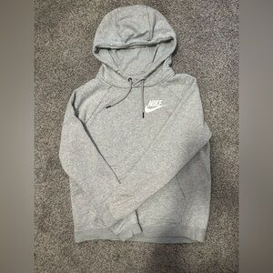Nike women’s Heather Gray Hoodie